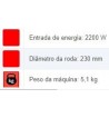 Rebarbadora HITACHI G23SW2