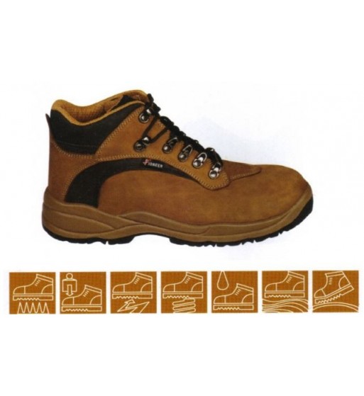 Botas Proteção Pioneer camel
