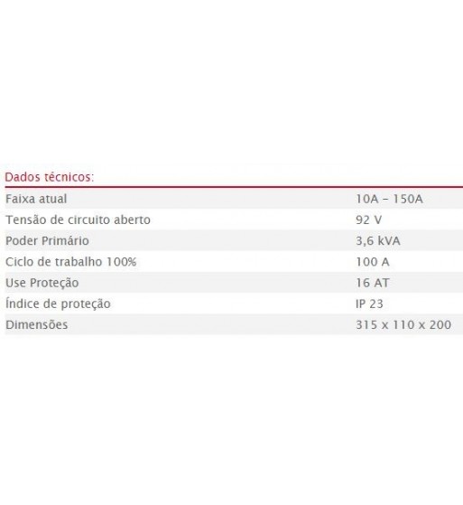 Rectificador inverter castolin