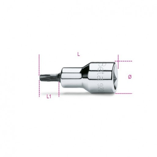 Chave caixa  1/2 torx 920tx-t30