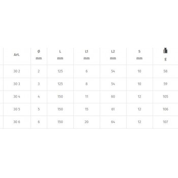 Punção extrator 30-150 BETA