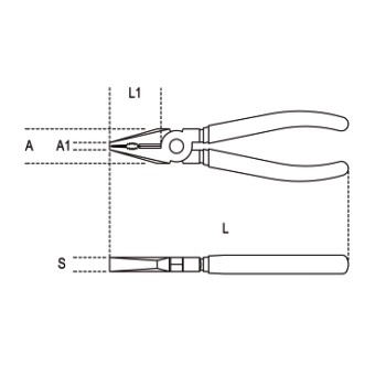 BETA Alicate universal isoladas 1150IN