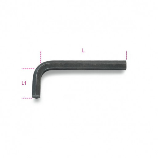 Chave sextavado interior 96as polegadas 3/16"