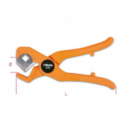 Tesoura corte pvc 341 0-25x190mm