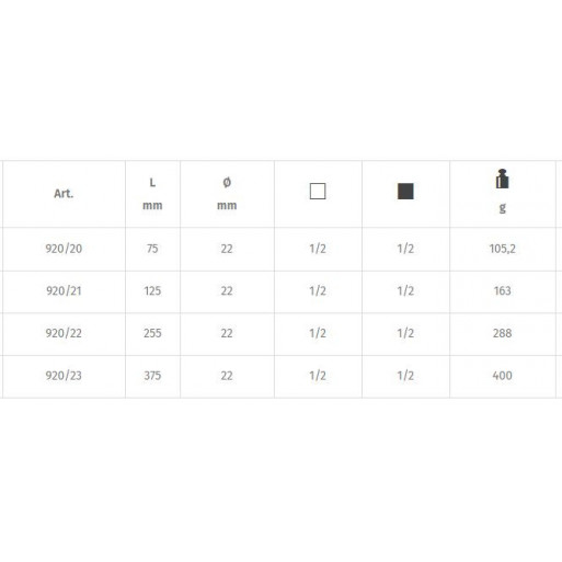 Extensão 920/20 ½ BETA