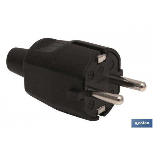 Ficha  Macho  SHUCKO COFAN 16A-250V