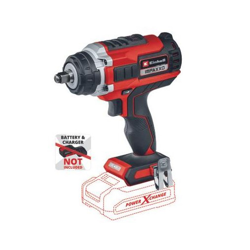 Einhell Chave de impacto a bateria IMPAXXO 18/400