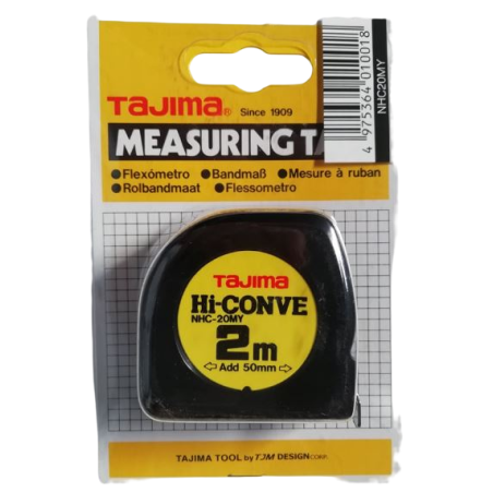 Fita métrica Tajima hi-conve 2mt