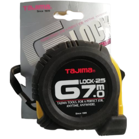Fita métrica Tajima g-lock 7mt
