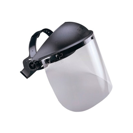 Viseira proteção cabeça transparente PVC MACFER