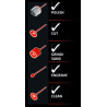 EINHELL Esmeriladora TH-XG 75 Kit