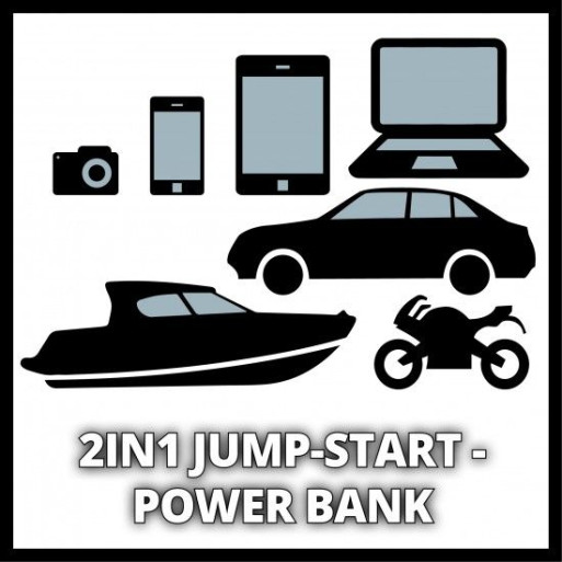 EINHELL  Power Bank de arranque CE-JS 12