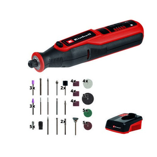 Einhell ferramenta para gravar/lixar a bateria TE-MT 7,2 Li