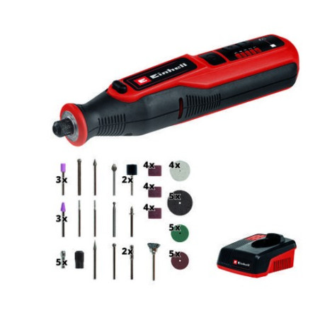 Einhell ferramenta para gravar/lixar a bateria TE-MT 7,2 Li