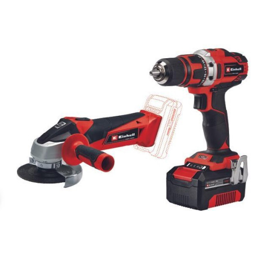 Einhell rebarbadora +berbequim TE-TK 18/2 Li Kit (CD+AG)