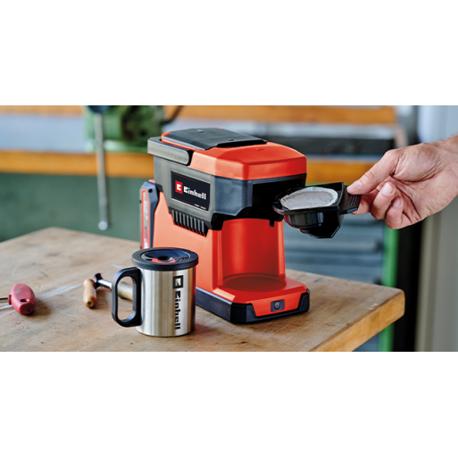 MÁQUINA DE CAFÉ A BATERIA TE-CF 18 Li-Solo