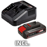 Einhell berbequim 18V com percussão TE-CD 18/44 Li-i kit