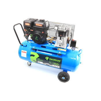 Compressor 100lt 7hp SAURIUM a Gasolina 10Bar