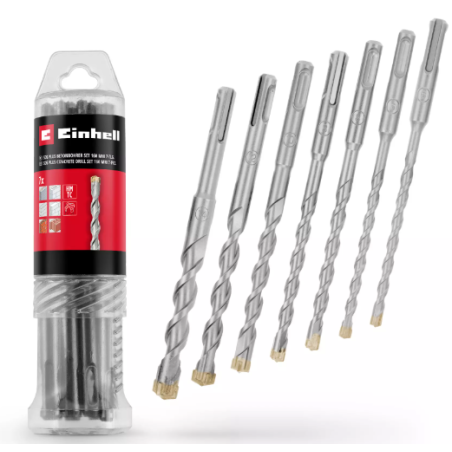 EINHELL jg brocas pedra sds plus 6-14mm 7un