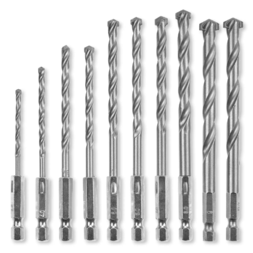 Einhell jg brocas pedra 3-10mm 10un