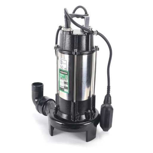 Bomba Submersível Águas Sujas, 1300W, com Triturador