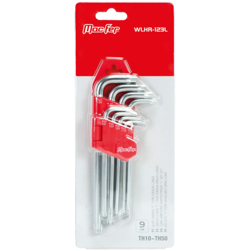 Jogo de Chaves torx MACFER