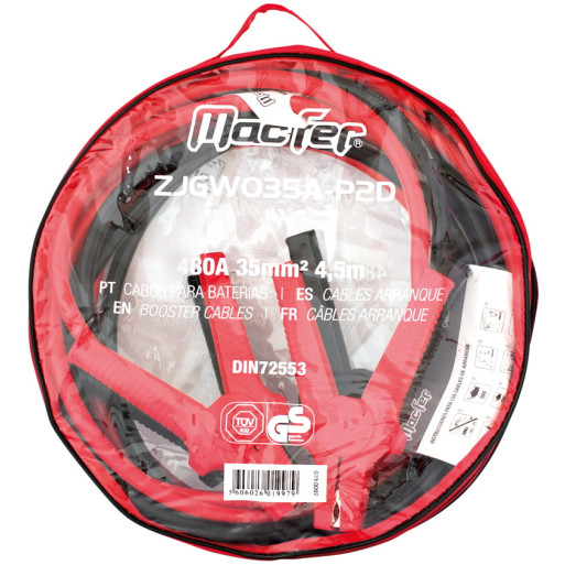 Macfer Cabos para baterias ZJGW035A-P2D 35x4,5