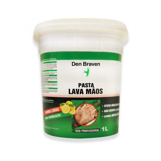 Pasta lava mãos profissional Den Braven 1lt