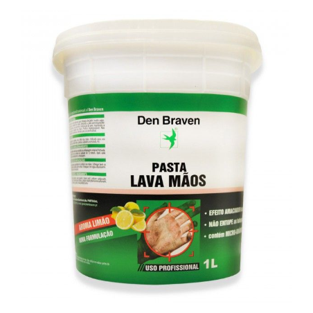 Pasta lava mãos profissional Den Braven 1lt