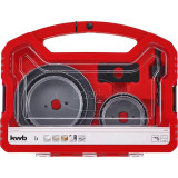 Conj. serras cranianas Bi-metal 8pç PowerBox KWB