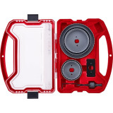 Conj. serras cranianas Bi-metal 8pç PowerBox KWB