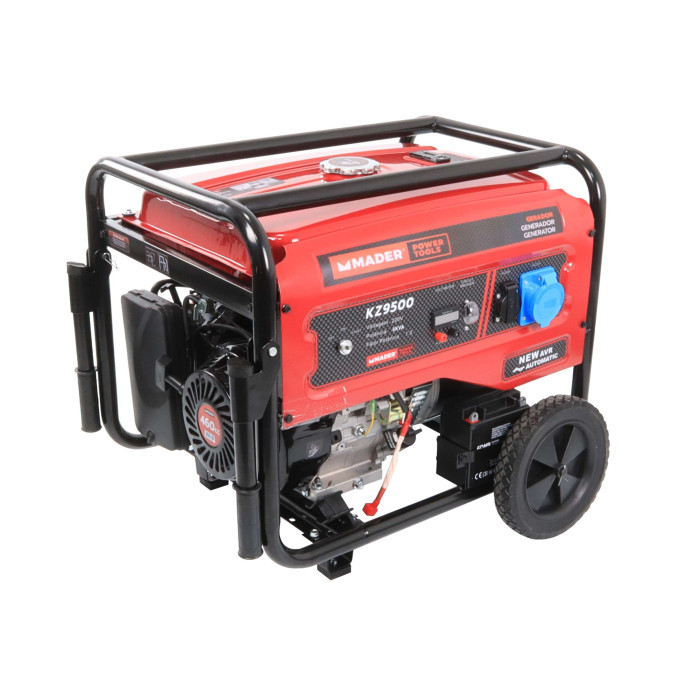 Gerador Monofásico MADER 8.0 Kva, Arranque Elétrico