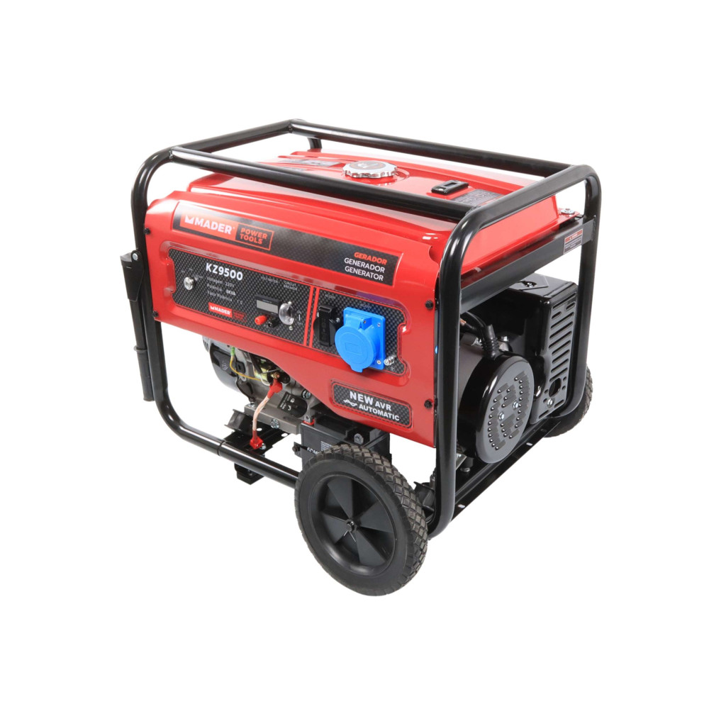 Gerador Monofásico MADER 8.0 Kva, Arranque Elétrico